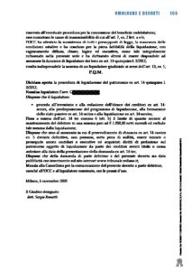 Cancellare debiti