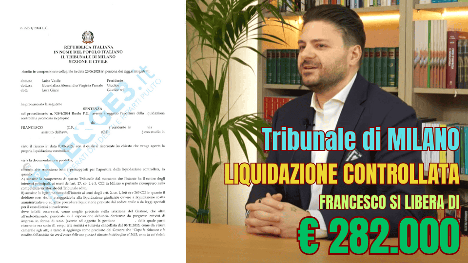 sentenza sovraindebitamento