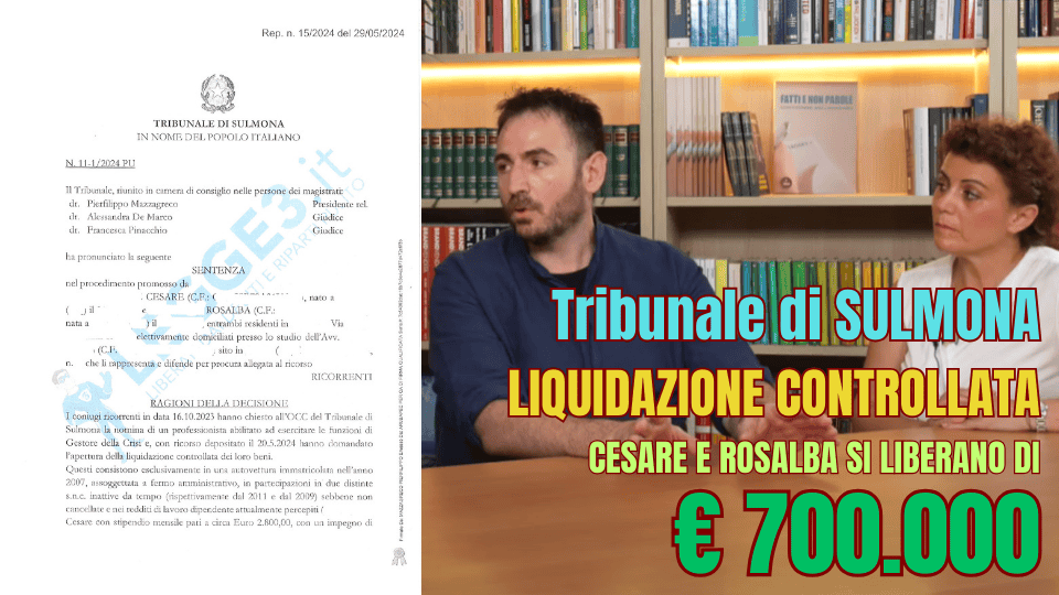 sentenze sovraindebitamento